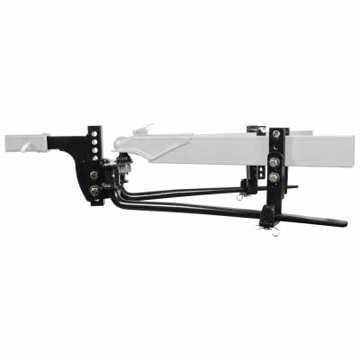 Shocker Hitch - Shocker Hitch SH-7600 Shocker Round Bar 12K Weight Distribution Kit
