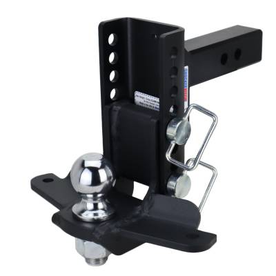Shocker Hitch - Shocker Hitch SH-XR100-320-25SC Shocker XR 12K 2" Adjustable Receiver Hitch