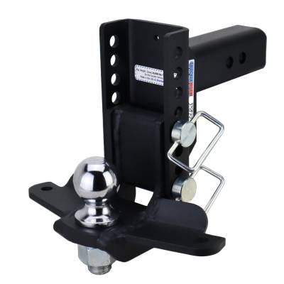 Shocker Hitch - Shocker Hitch SH-XR125-320-25SC Shocker XR 16K 2.5" Adjustable Receiver Hitch