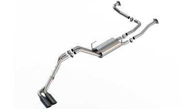 Borla - Borla Exhaust 140984BC S-Type Cat-Back System for 22-24 Nissan Frontier