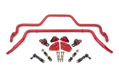 BMR Suspension - BMR Suspension SB333R Sway Bar Kit w/Bushings Front SB334 & Rear SB345