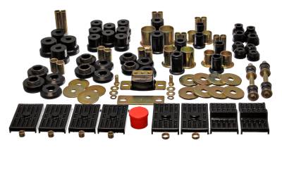 Energy Suspension - Energy Suspension 3.18117G Hyper-Flex Master Bushing Kit Black