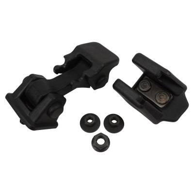 Crown Automotive Jeep Replacement - Crown Automotive 55176636K Hood Catch Kit for Jeep Wrangler TJ/LJ
