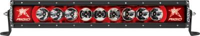 Rigid Industries - Rigid Industries 220023 Radiance Plus Straight 20" LED Light Bar White/Red