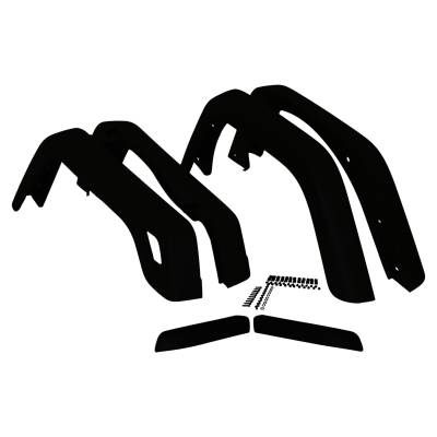 Crown Automotive Jeep Replacement - Crown Automotive 55254918K6 Fender Flare Kit