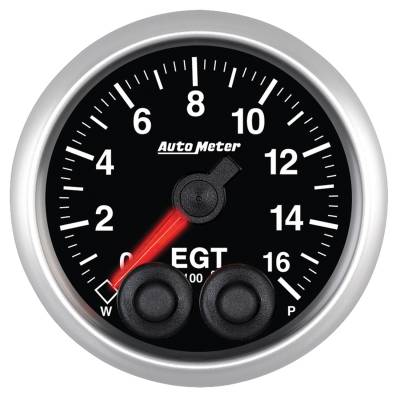 AutoMeter - AutoMeter 5646 Elite Series Pyrometer EGT Gauge 2-1/16" Full Sweep 0-1600F