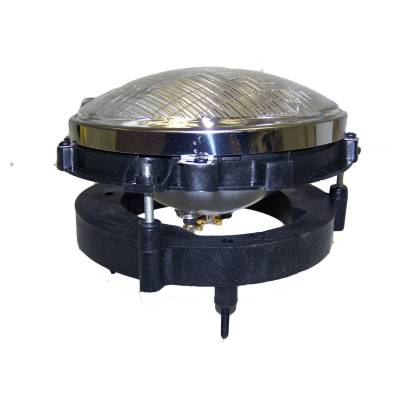Crown Automotive Jeep Replacement - Crown 55055033AE Left Headlight Assembly for 97-06 Jeep Wrangler TJ