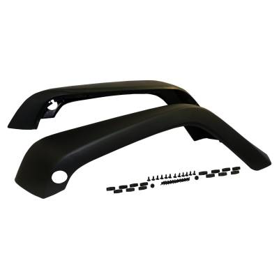 Crown Automotive Jeep Replacement - Crown Automotive 5KFKFR Fender Flare Set for 07-18 Jeep Wrangler JK