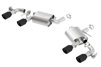 Borla - Borla 11924CB S-Type Axle-Back Exhaust Dual Split Rear Exit for 16-24 Camaro SS