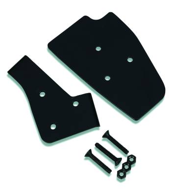 Bestop - Bestop 51259-01 High Rock 4x4 Mirror Mounting Brackets Black for 76-06 Jeep CJ7