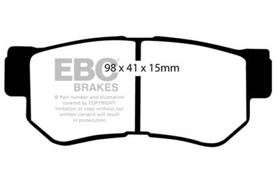 EBC Brakes - EBC Brakes DP41392R Yellowstuff Street & Track Brake Pads