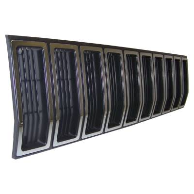 Crown Automotive Jeep Replacement - Crown Automotive 55000153 Grille for Jeep Cherokee XJ