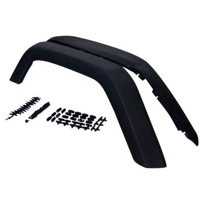 Crown Automotive Jeep Replacement - Crown Automotive 5KFKRR Fender Flare Set for 07-18 Jeep Wrangler JK