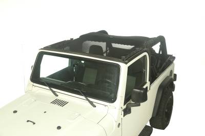 Rugged Ridge - Rugged Ridge Eclipse Sun Shade Front/Rear Black for Wrangler LJ 13579.09