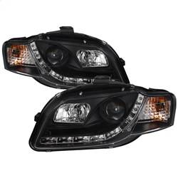 Spyder Auto - Spyder Auto 5008572 DRL LED Projector Headlights for 06-08 A4 A4 Quattro