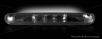 Recon - Recon 264125BK GMC Sierra Red LED 3rd Brake Light Kit Smoked Lens