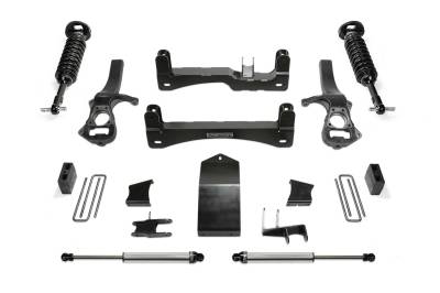 Fabtech - Fabtech K1140DL Dirt Logic Shock 4" Lift Kit 19-24 Silverado 1500 Trailboss