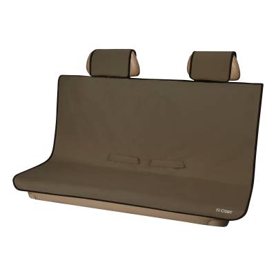 CURT - CURT 18512 Seat Defender 58" x 55" Removable Waterproof Brown Bench Seat Cover