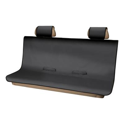 CURT - CURT 18521 Seat Defender 58" x 63" Removable Waterproof Black XL Bench Truck Sea