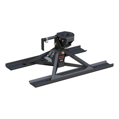 CURT - CURT 16051 CrossWing 20K 5th Wheel Hitch w/Bed Protectors for 2-5/16" Gooseneck