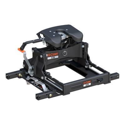 CURT - CURT 16057 A25 Sliding 5th Wheel Hitch 25K for Chevy/Ford/GMC Puck System