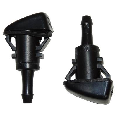Crown Automotive Jeep Replacement - Crown Automotive 5165712K Windshield Washer Nozzle Set for 11-17 Jeep Compass