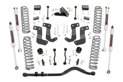Rough Country Suspension Systems - Rough Country 79840 3.5" M1 C/A Drop Lift Kit for 24-25 Wrangler JL 4Xe 4DR