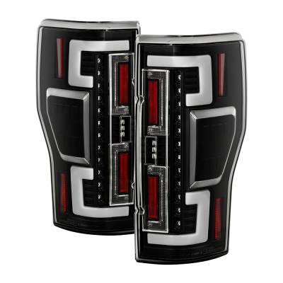 Spyder Auto - Spyder Auto 5088642 LED Taillights Blk for 20-21 Ford F250 Super Duty