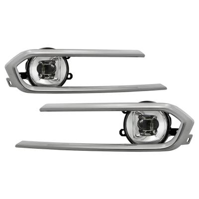 Spyder Auto - Spyder Auto 9051364 Full LED Fog Lights w/Switch for 21-23 Toyota Sienna