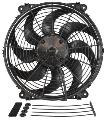 Derale - Derale 16624 14" Tornado Electric Puller Fan Standard Mounting Kit