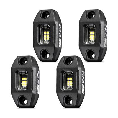 Mishimoto - Mishimoto BNLT-RL-4A Borne Off-Road Rock Light 4 Short Harness
