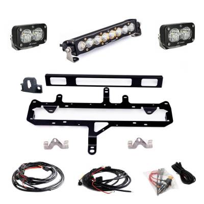 Baja Designs - Baja Designs 448262 S8 10" Light Bar S2 Grille Light Kit for 24+ Toyota Tacoma