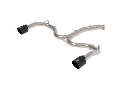 aFe Power - aFe 49-37037-B 3-2.5" Axle-Back Exhaust w/Black Tip for 20-21 Kia Forte GT 1.6L