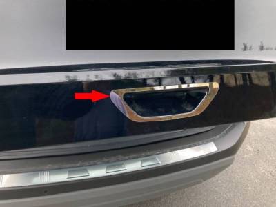 Quality Automotive Accessories - QAA DH71535 1Pc Stainless Tailgate Handle Accent for 2021-2025 Nissan Rogue