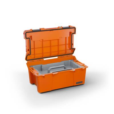 DECKED - DECKED A0010-SIXR-ORG Sixer 16 D-Co Case Blaze Orange w/Black Latches