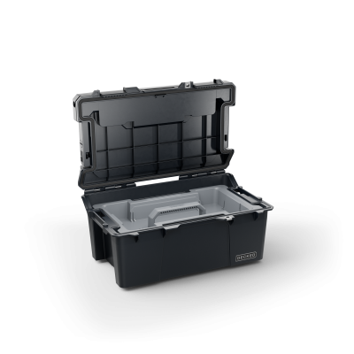 DECKED - DECKED A0010-SIXR-BLK Sixer 16 D-Co Case Black 17.1 x 10.7 x 7.9"