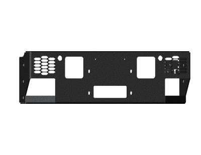 Road Armor - Road Armor 6241VF-WPB Vaquero Front Bumper Accessory Winch Plate for F150