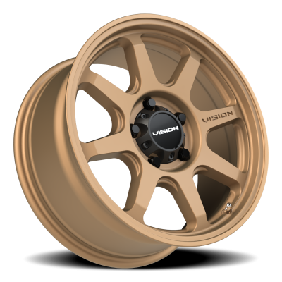Vision Wheel - Vision Wheel 351-7873BZ10 351 Flow 17x8.5 5x5.0 10mm Bronze