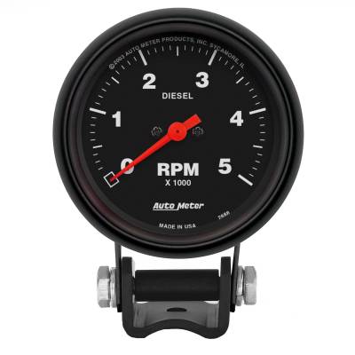 AutoMeter - AutoMeter 2888 Z-Series Pedestal Tachometer Gauge 0-5000RPM 2-5/8"