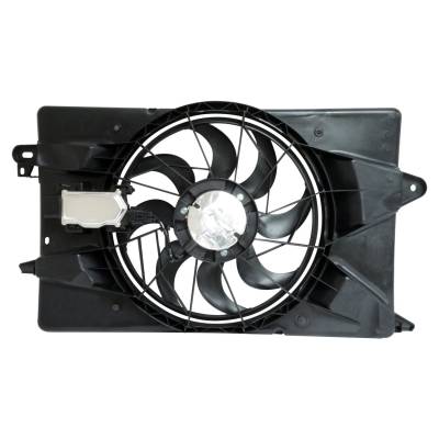 Crown Automotive Jeep Replacement - Crown Automotive 68197298AB Cooling Fan Module for 14-18 Jeep Cherokee KL