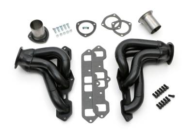 Hedman Hedders - Hedman 58160 Uncoated Short Tube Headers 68-77 Olds 442 Cutlass F85 260-403