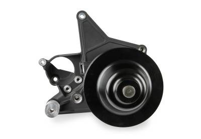 Holley - Holley Performance 97-252BK Power Steering Pump Bracket