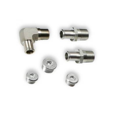 Holley - Holley Performance 97-365 Engine Water Pump Fitting for Dodge Gen3 Hemi