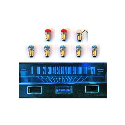 Scott Drake - Scott Drake SD-6456-GA-BL 1964 Ford Mustang Base Instrument Panel Light Bulb