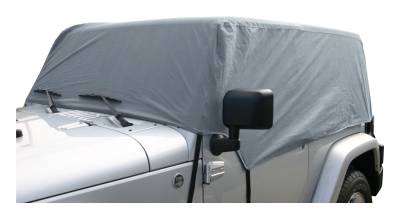 RT Offroad - RT Offroad CC10509 Water-Resistant Gray Cab Cover for 07-18 Jeep Wrangler JK 2DR