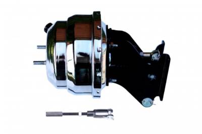 Leed Brakes - Leed Brakes 79 8" Dual Power Booster w/Bracket Chrome
