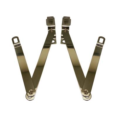 Brothers Trucks - Brothers Trucks A6457-67 Tailgate Hinge Cover Set for Chevy/GMC