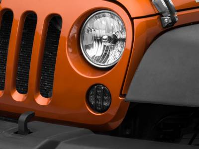 Raxiom - Raxiom J119943 Axial Series LED Front Turn Signals for 07-18 Jeep Wrangler JK