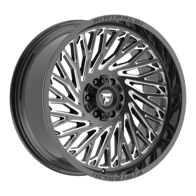 Fittipaldi Off Road - Fittipaldi Off Road FA15 22x10 6x5.5/135 -19mm Black/Milled FA15-221063539N19BM
