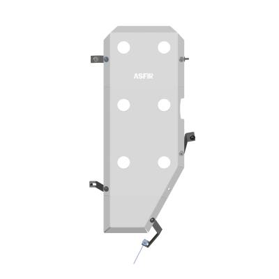 Asfir 4x4 - Asfir 4x4 591070 Fuel Tank Skid Plate for 11-26 Nissan Frontier 3.8 4.0